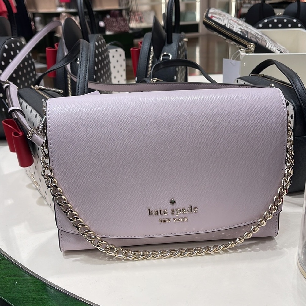 Kate Spade Carson Convertible Crossbody
Lilac Moon - Picture 1 of 16